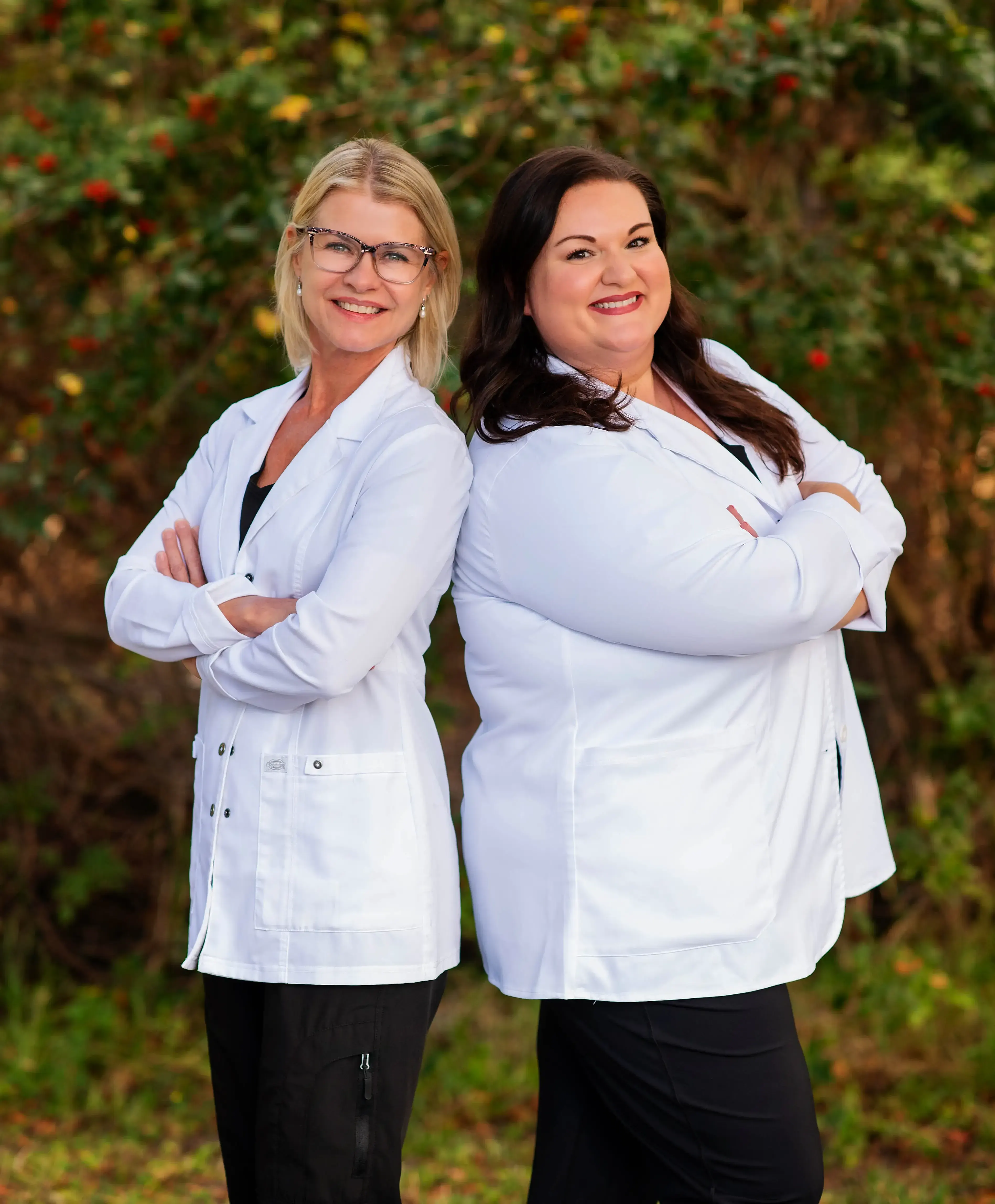 Dr. Laura Korman, DC, DACBN, and Dr. Kristin Kauffman, DC