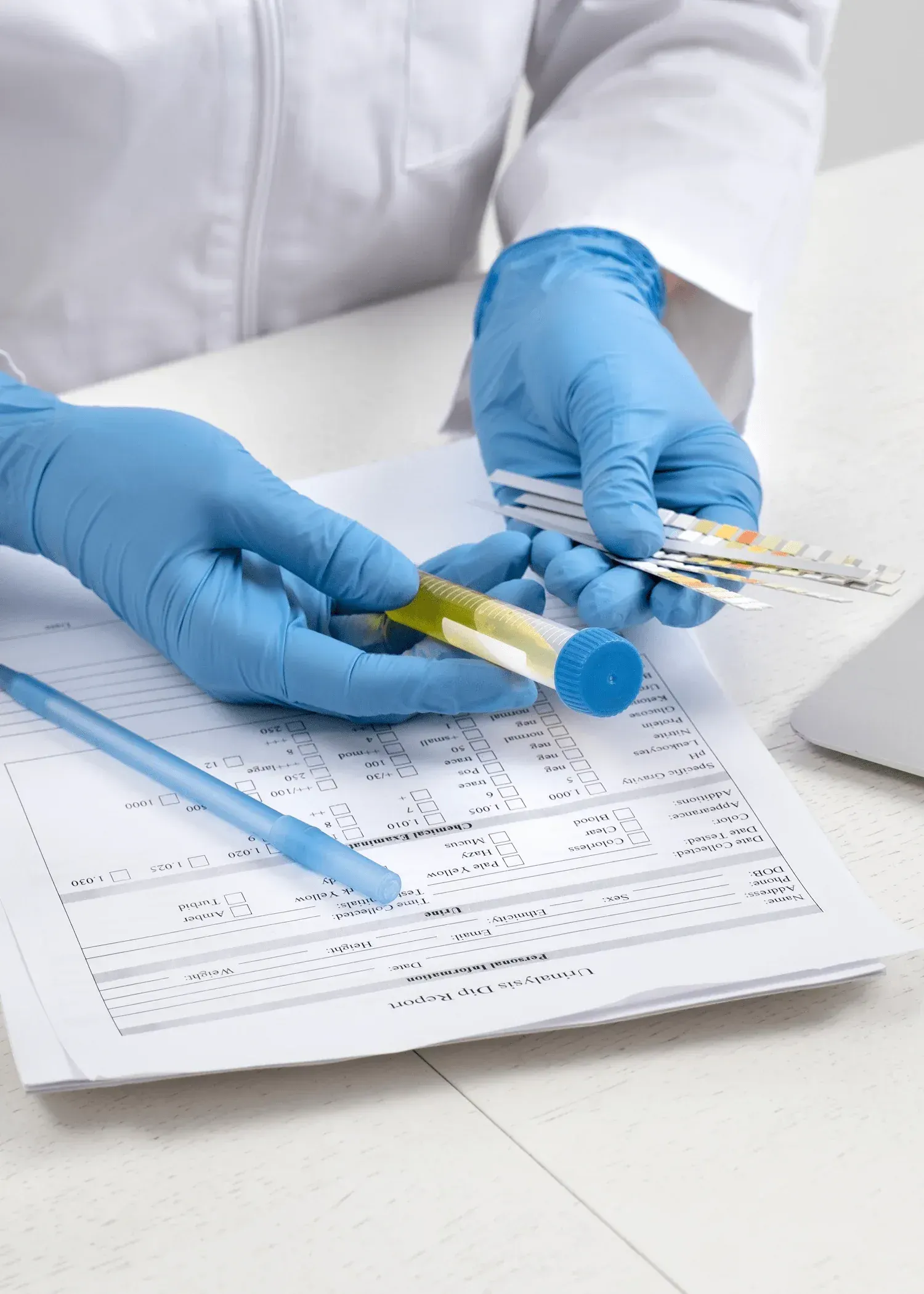 Patient consulting with Dr. Korman about food sensitivity test results at Arise Integrative Wellness Port Charlotte